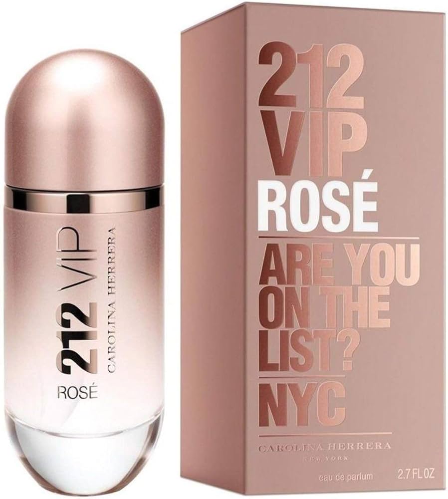 PERFUME ORIGINAL CAROLINA HERRERA 212 VIP ROSE FEM EDP 100ML