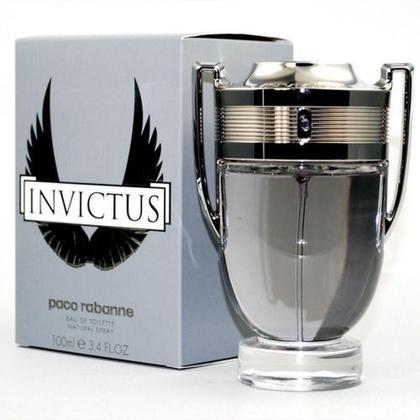 PERFUME ORIGINAL PACO RABANNE INVICTUS EDP 100ML - imagem 1