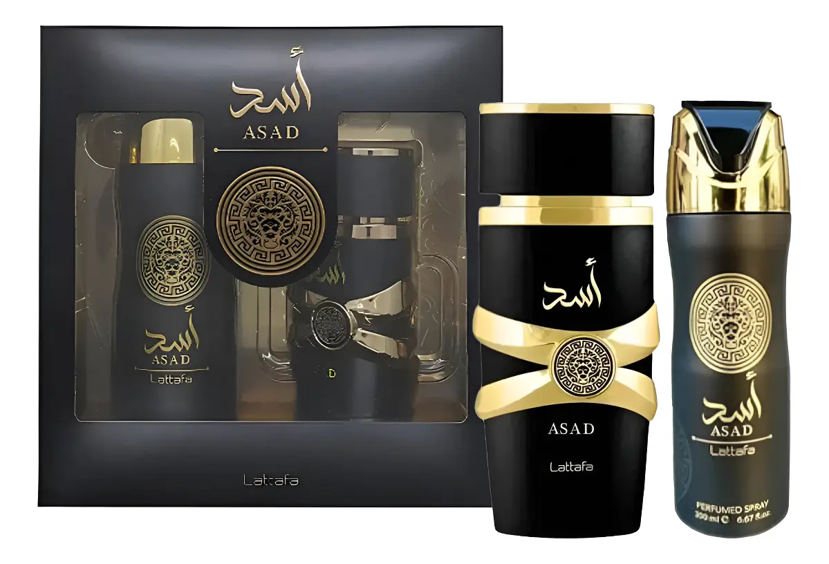 KIT ASAD BLACK 100ML DEO 250ML