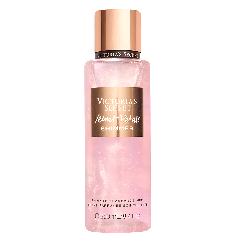 BODY SPLASH VICTORIA'S SECRET VELVET PETALS SHIMMER 250ML - imagem 1