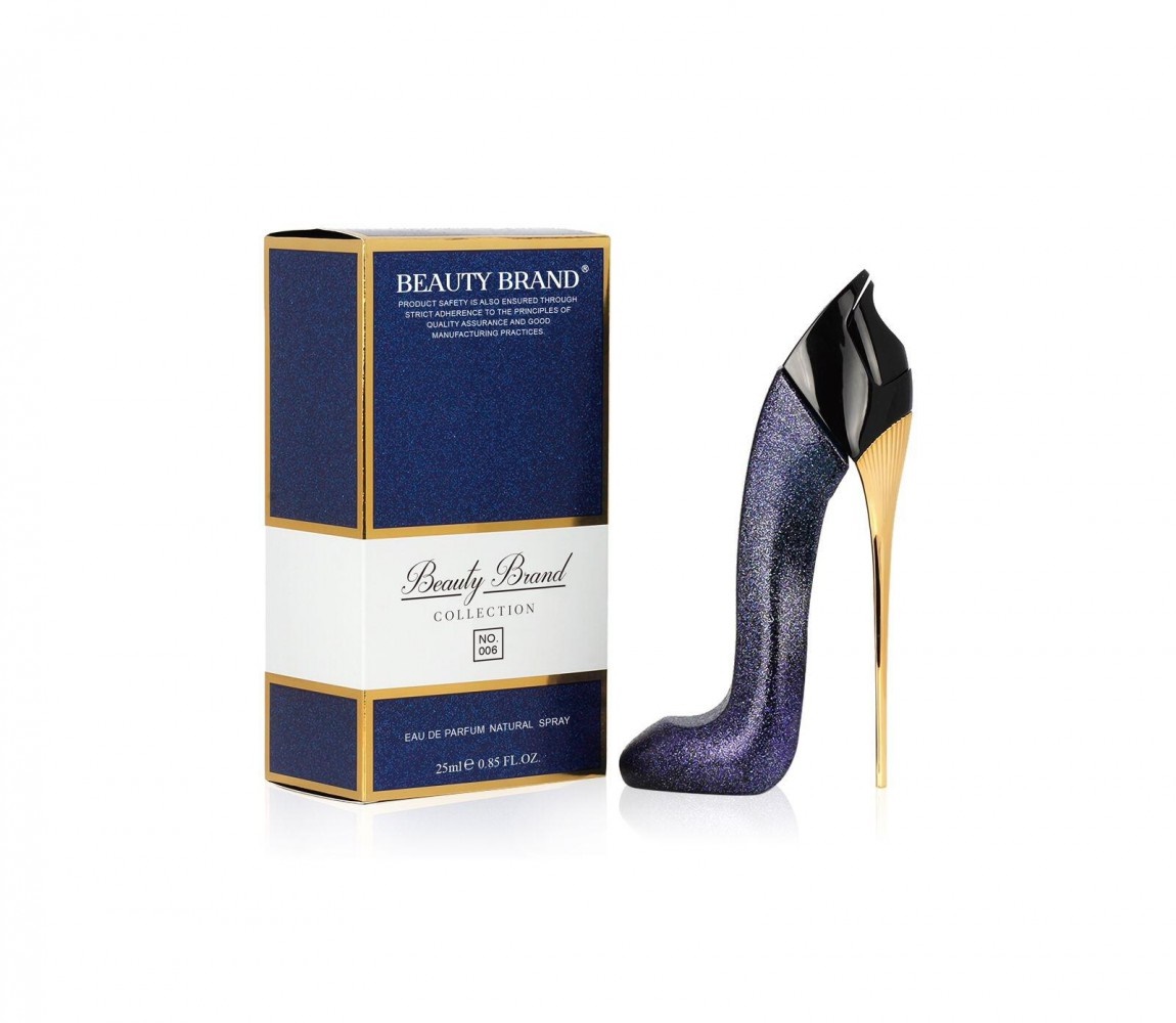 MINIATURA BEAUTY BRAND COLLECTION GOOD GIRL GLITER AZUL FEM 25ML - imagem 1