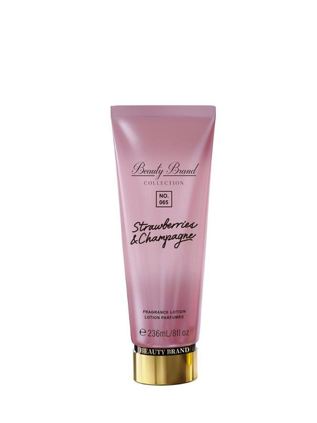 HIDRATANTE BEAUTY BRAND COLLECTION 065 STRAWBERRIES & CHAMPAAGNE 236ML - imagem 1