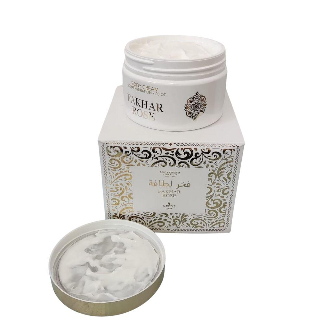 HIDRATANTE ISABELLE LA BELLE EM PASTA FAKHAR ROSE 200G - miniatura 2