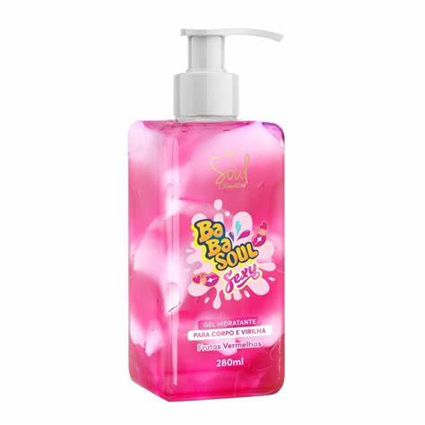 GEL HIDRATANTE PARA CORPO E VIRILHA BABASOUL SEXY 280ML (tampa branca) - imagem 1