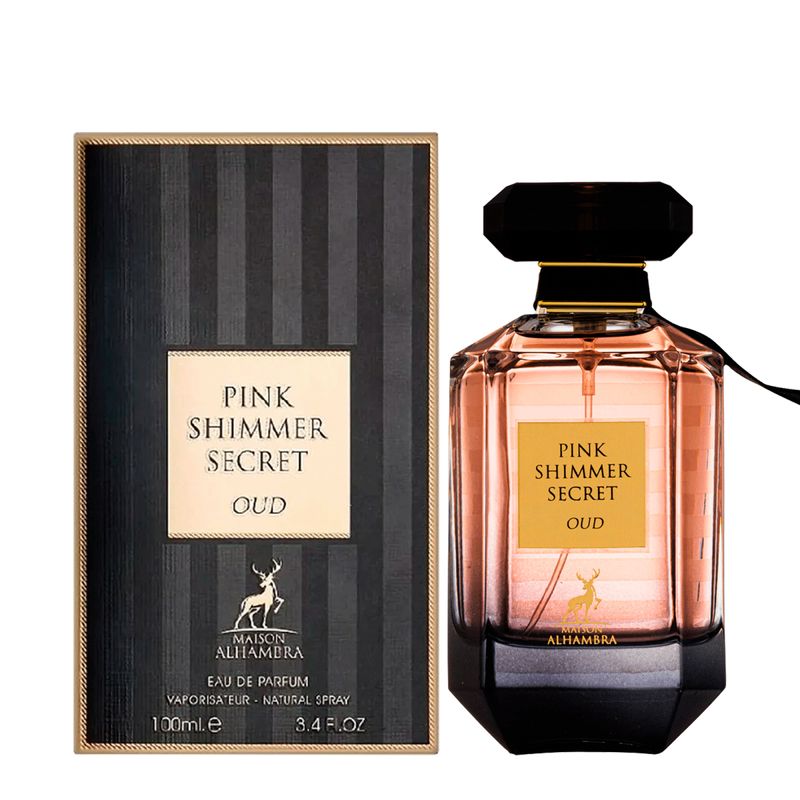 MAISON ALHAMBRA PINK SHIMMER SECRET OUD 100ML - miniatura 2