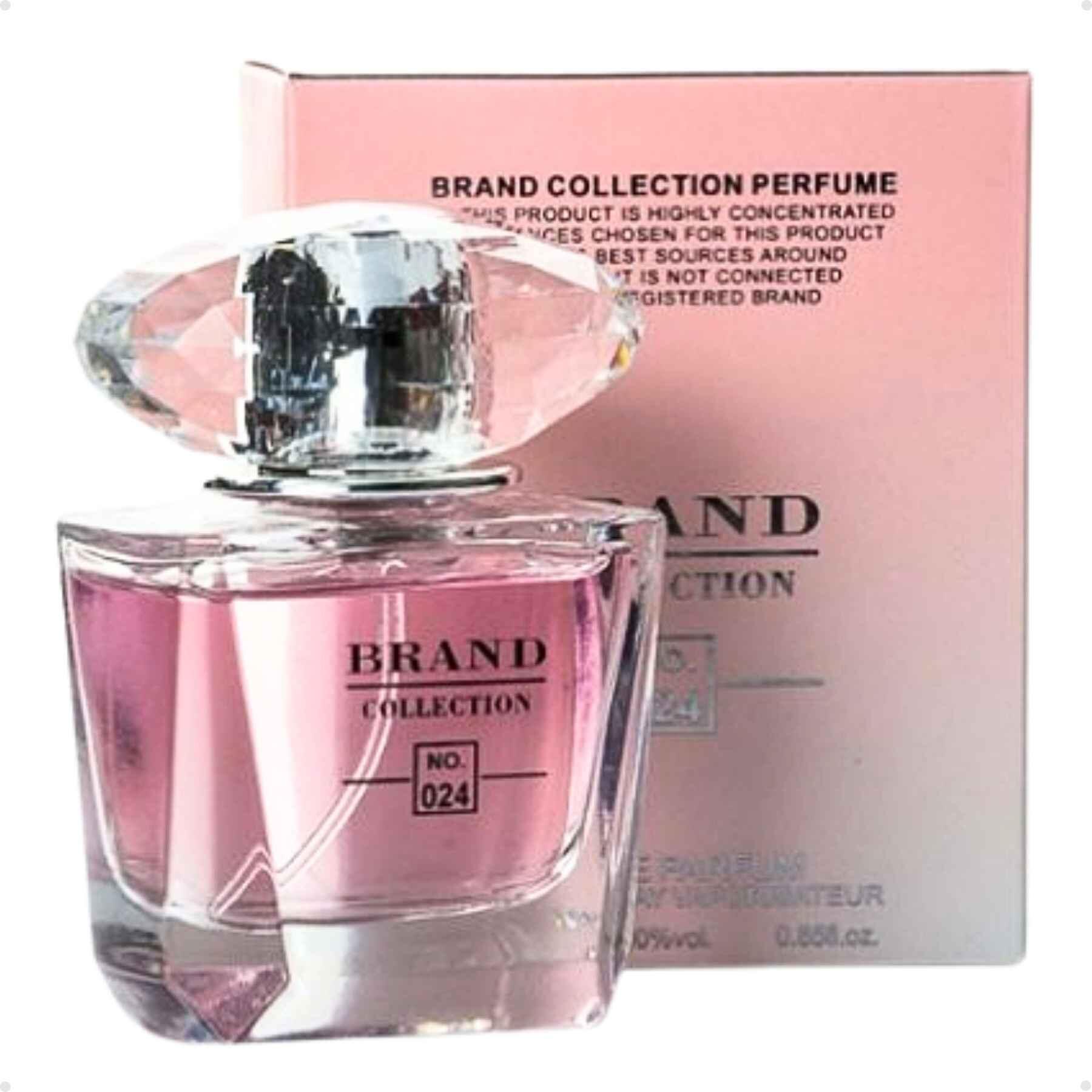 MINIATURA BRAND COLLECTION 024 VERSACE BRIGTH CRYSTAL FEM 25ML