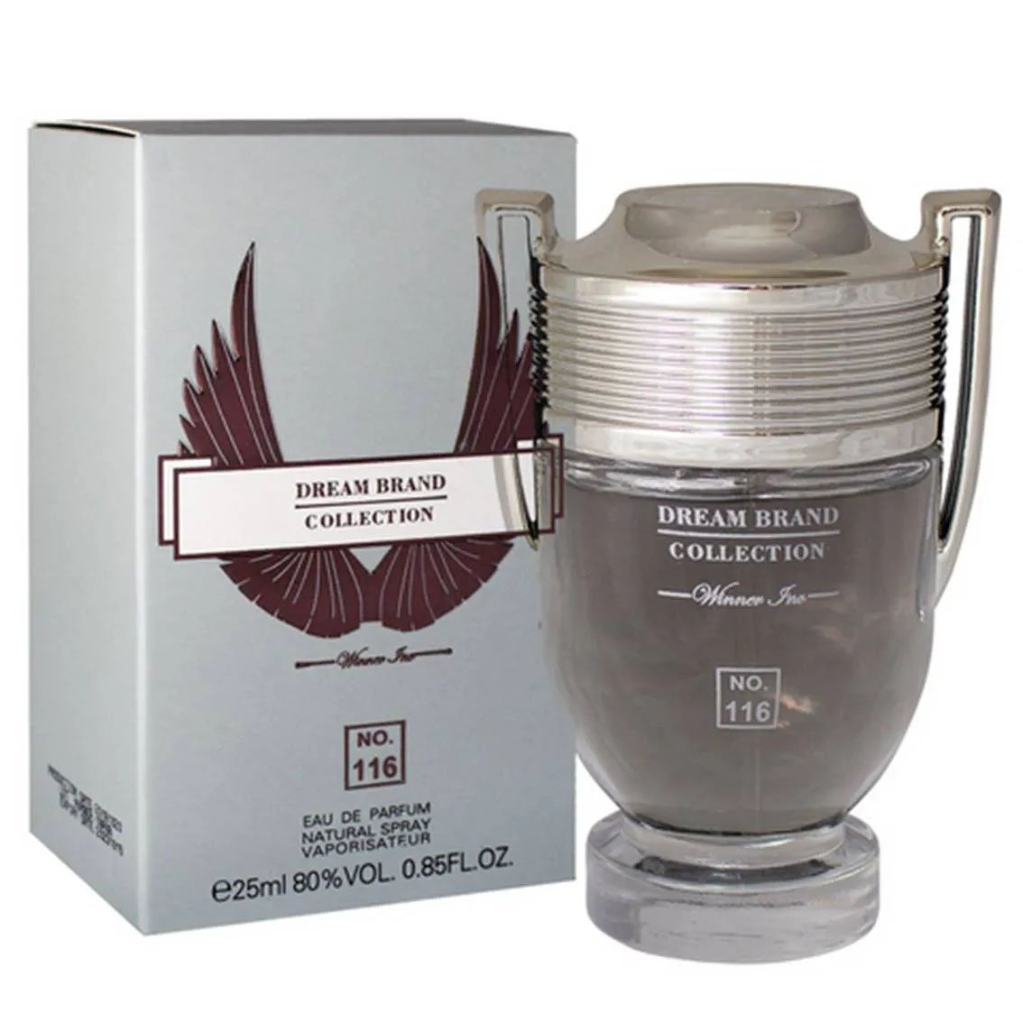MINIATURA DREAM BRAND COLLECTION 116 INVICTUS MEN 25ML - imagem 1