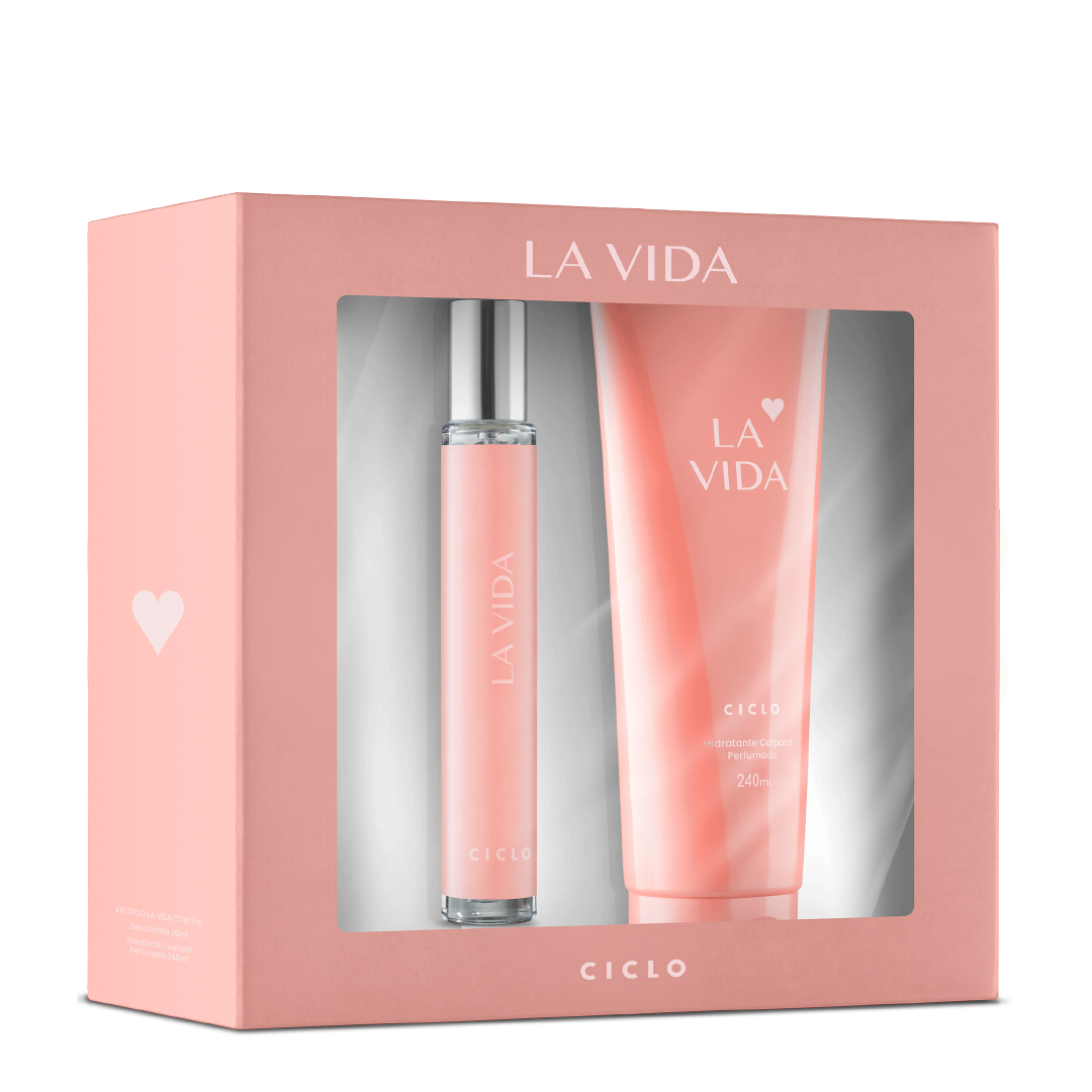 ESTOJO CICLO LA VIDA (HIDRATANTE 240ML+COLONIA 30ML)