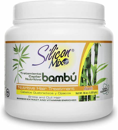 Máscara Capilar Nutritivo Com Bambu Silicon Mix 1KG - imagem 1