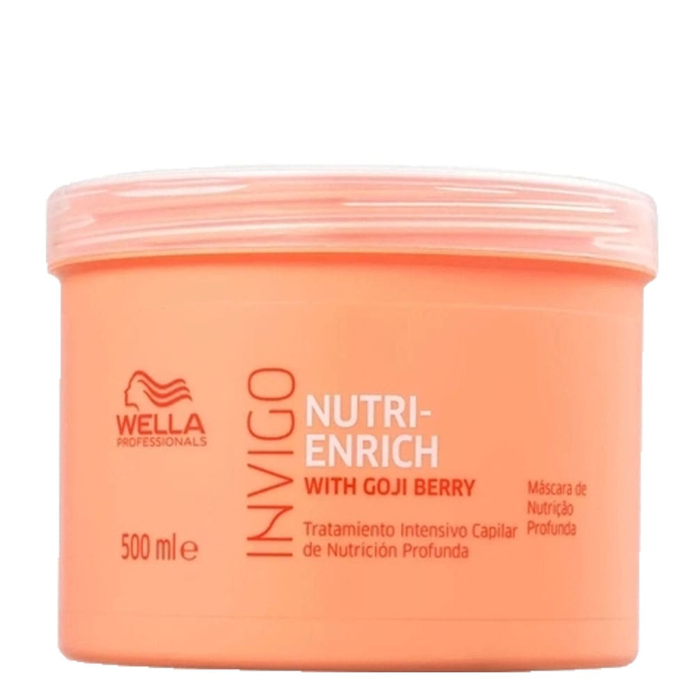 WELLA INVIGO NUTRI-ENRICH WITH GOJI BERRY MÁSCARA DE NUTIÇÃO 500ML - imagem 1