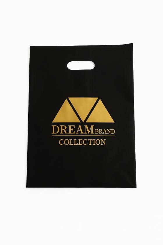 SACOLINHAS PERSONALIZADAS 30X40 PRETO COM DOURADO - imagem 1