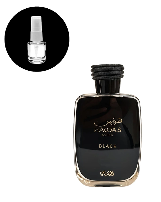 DECANTE RASASI HAWAS BLACK 5ML