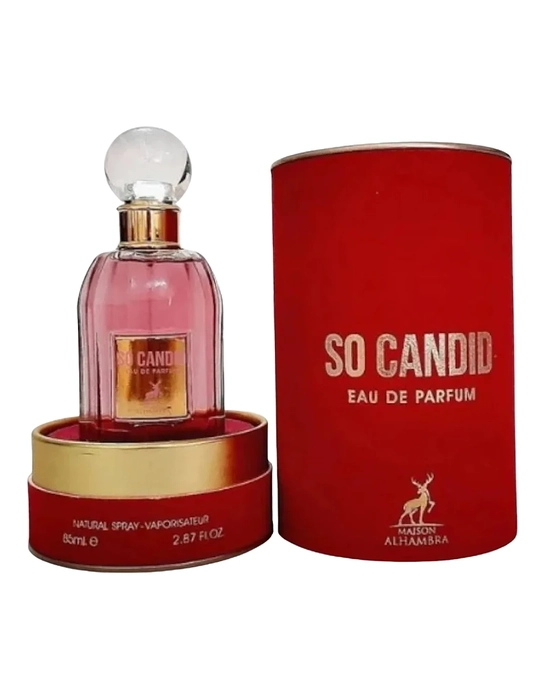 MAISON ALHAMBRA SO CANDID ROUGE FEM 85ML - miniatura 2
