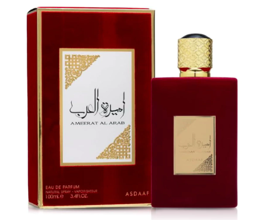 ASDAAF AMEERAT AL ARAB (VERMELHO) 100ML