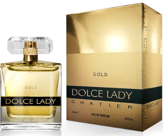 CHATLER GOLD DOLCE LADY 100ML - imagem 1