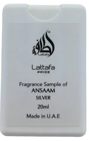 ARF03 REFIL LATTAFA ANSAAM SILVER 20ML - imagem 1