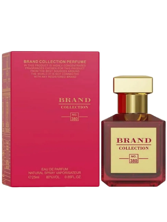 MINIATURA BRAND COLLECTION 380 BACCARAT ROUGE 540 EXTRAIT DE PARFUM 25ML - imagem 1