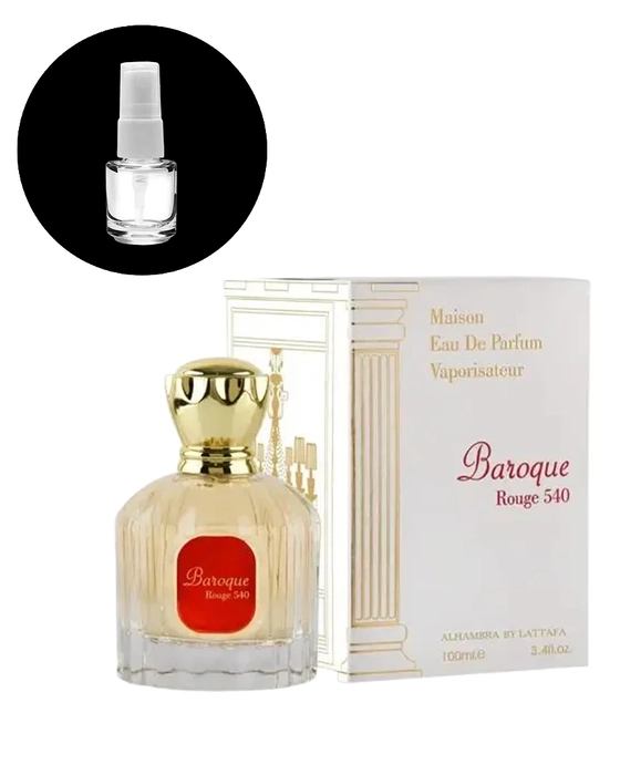 DECANTE MAISON ALHAMBRA LA ROUGE BAROQUE 5ML - imagem 1