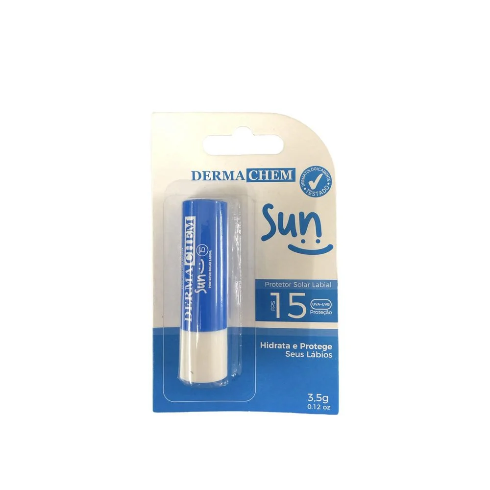 PROTETOR SOLAR LABIAL FPS BAUNILHA 3,5G DERMACHEM - imagem 1