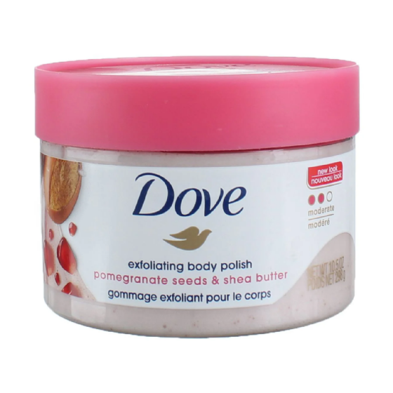 ESFOLIANTE DOVE POMEGRANATE SEEDS & SHEA BUTTER - imagem 1