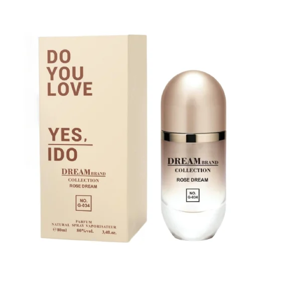 PERFUME DREAM BRAND COLLECTION 034 212 VIP ROSE FEM 80ML