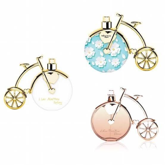 KIT BICICLETINHA 3 MNT FLOWER LUXEL`INTERDIIT/LOVE LUXE LIBRE/LOVE GLAMOUR IDOLE 25ML - miniatura 2