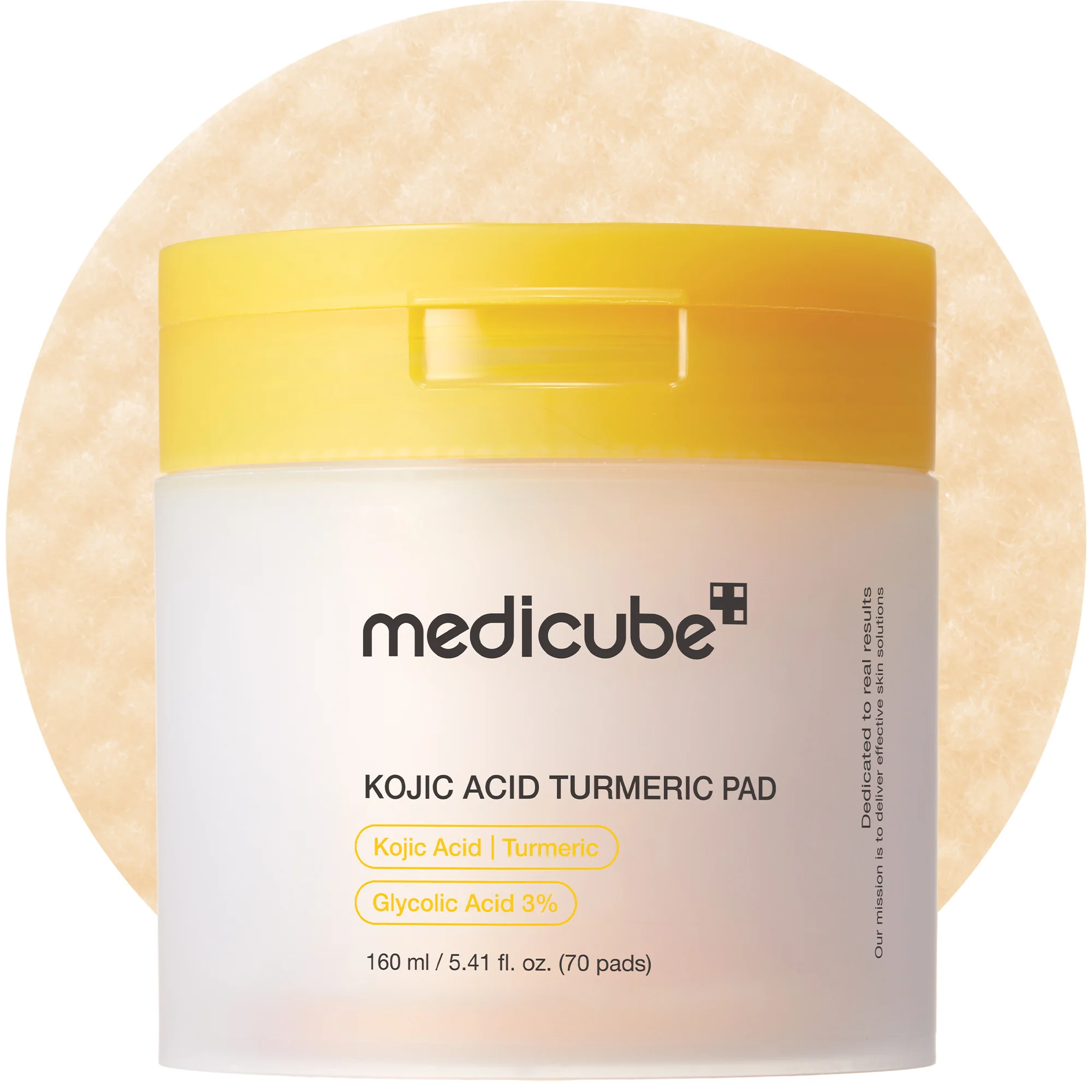 MEDICUBE KOJIC ACID TURMERIC PAD 160ML