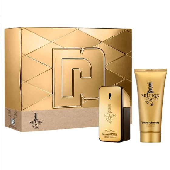 KIT PACO RABANE ONE MILLION 100ML GEL DE BANHO - imagem 1