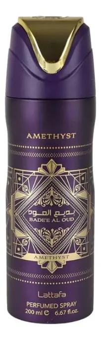 PERFUME SPRAY BADE OUD AMETHYST 200ML - imagem 1