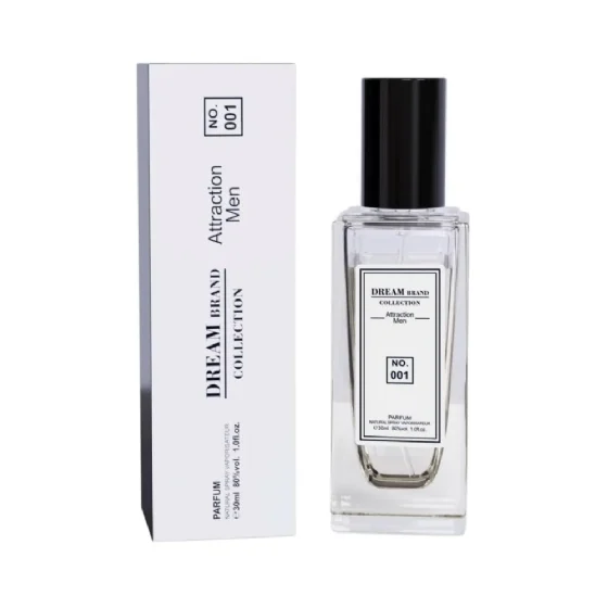 TUBETE DREAM BRAND COLLECTION 001 ALLURE SPORT MEN 30ML - imagem 1