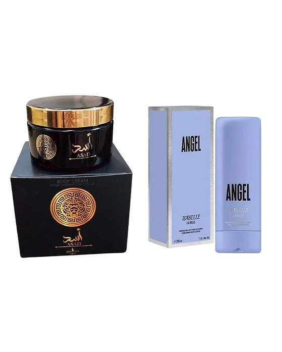 Combo Hidratante Angel Isabelle - 200ml + Asad Pasta Isabelle Extra Concentrada Hidratante - 200g - Masculino - miniatura 2