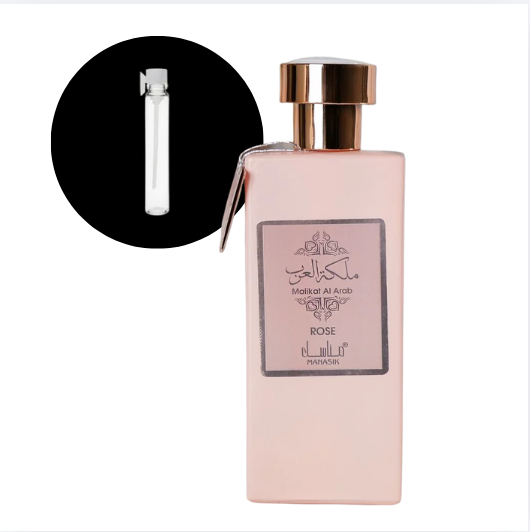 AMOSTRA MANASIK MALIKAT AL ARAB ROSE 1ML - imagem 1