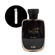 AMOSTRA RASASI HAWAS BLACK 1ML - imagem 1