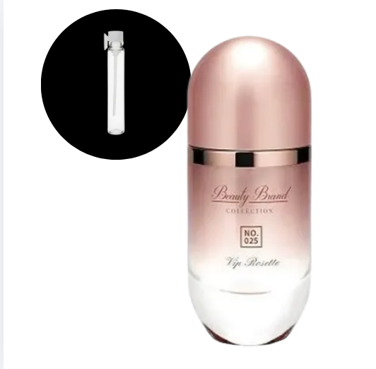 AMOSTRA BEAUTY BRAND COLLECTION 025 212 ROSE FEM 1ML - imagem 1