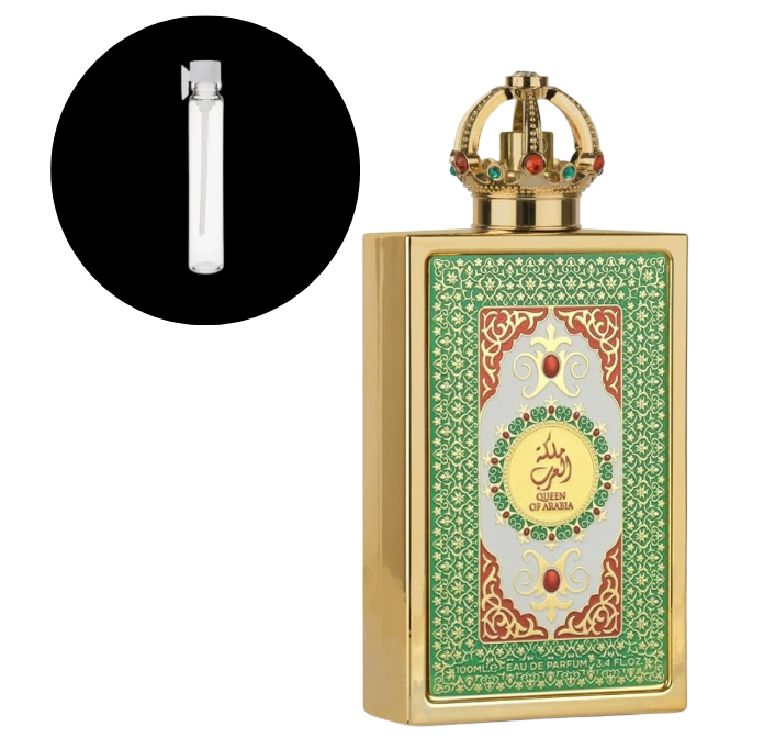 AMOSTRA LATTAFA QUEEN OF ARABIA 1ML