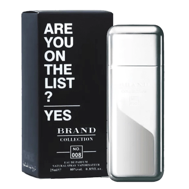 MINIATURA BRAND COLLECTION 008 212 VIP MEN BRAND 25ML