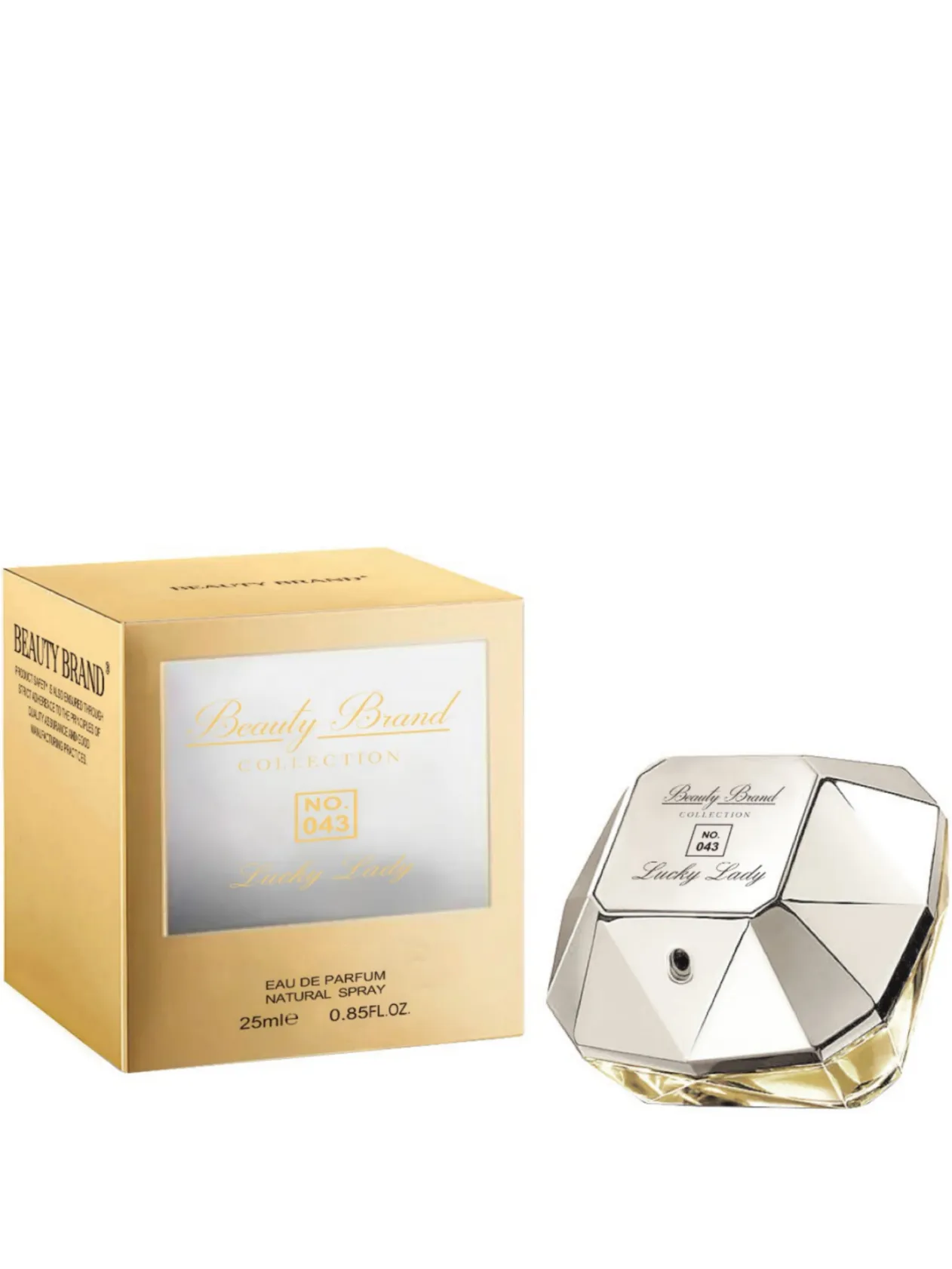Miniatura Beauty Brand Collection 043 Lady Million Luck Fem 25ml