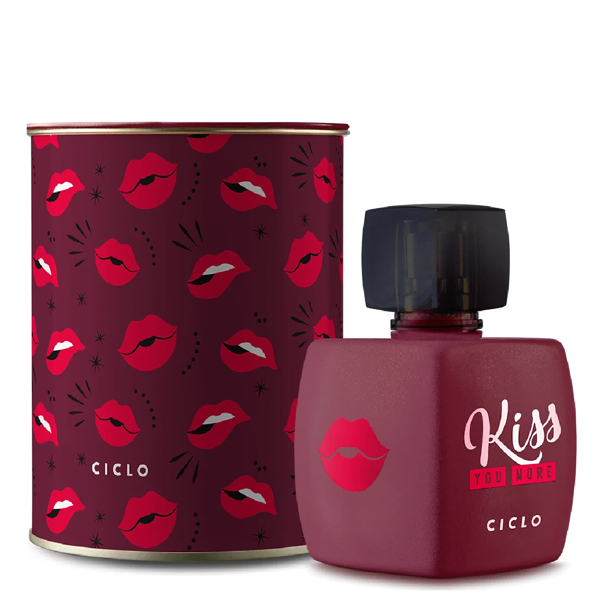 Deo Colônia Ciclo Kiss You More Lata 100ml