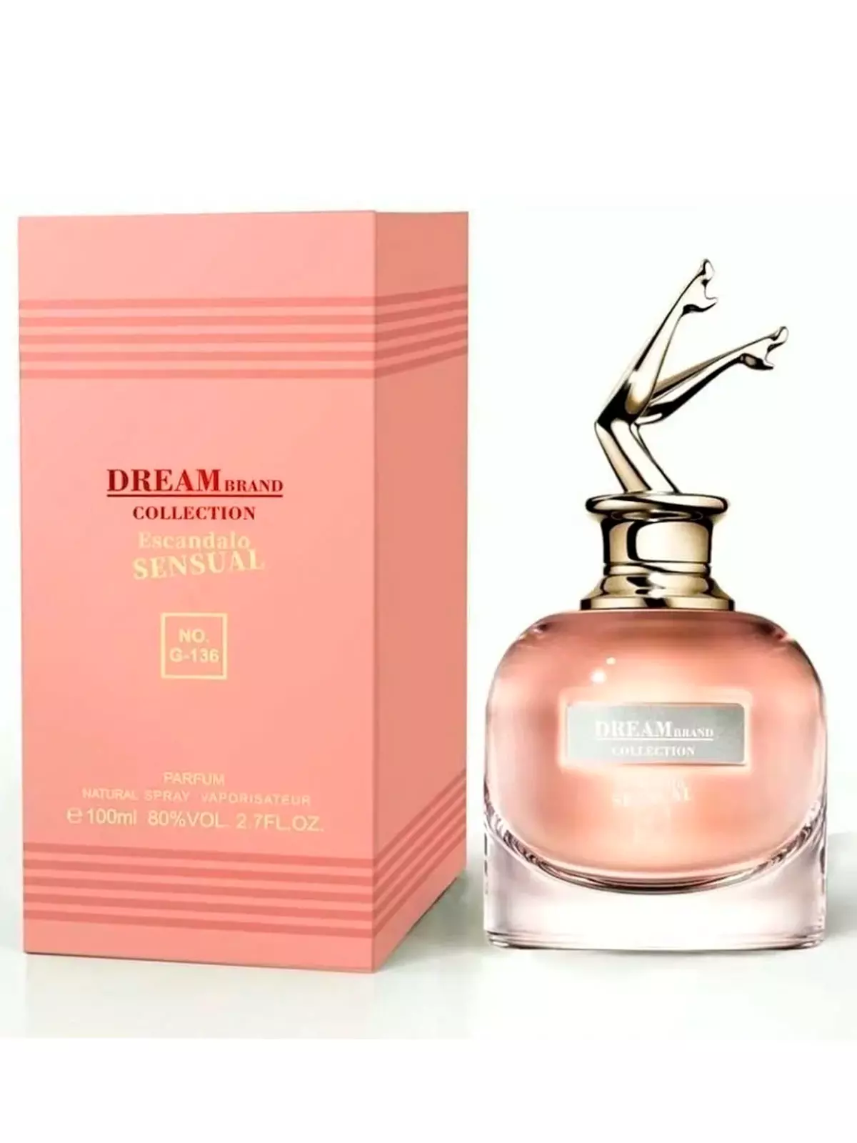 PERFUME DREAM BRAND COLLECTION 136 SCANDAL FEM 100ML
