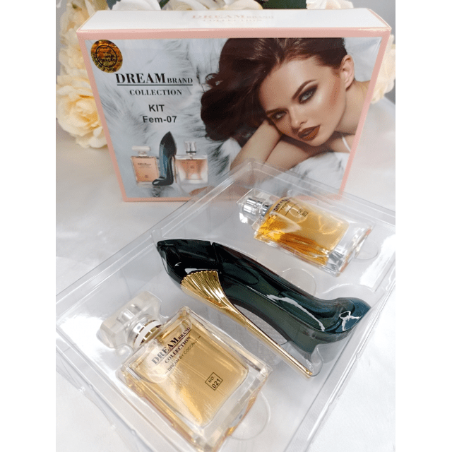 KIT FEMININO 07 DREAM BRAND 03 MINIATURAS (021,126,012) - imagem 1