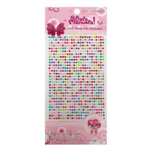 ADESIVO STRASS PARA DECORAÇÃO COLORIDO - QBELA MANUELA - imagem 1