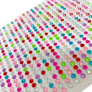 ADESIVO STRASS PARA DECORAÇÃO COLORIDO - QBELA MANUELA - miniatura 2