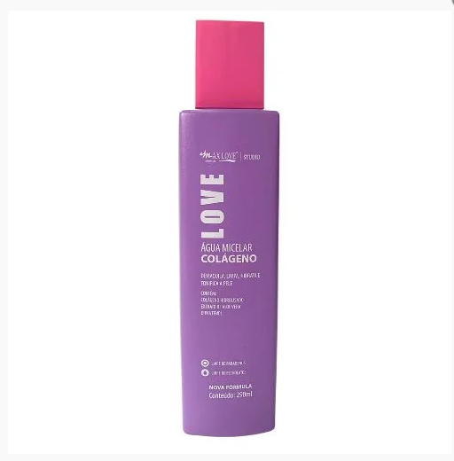 AGUA MICELAR COLAGENO 290ML  - MAX LOVE