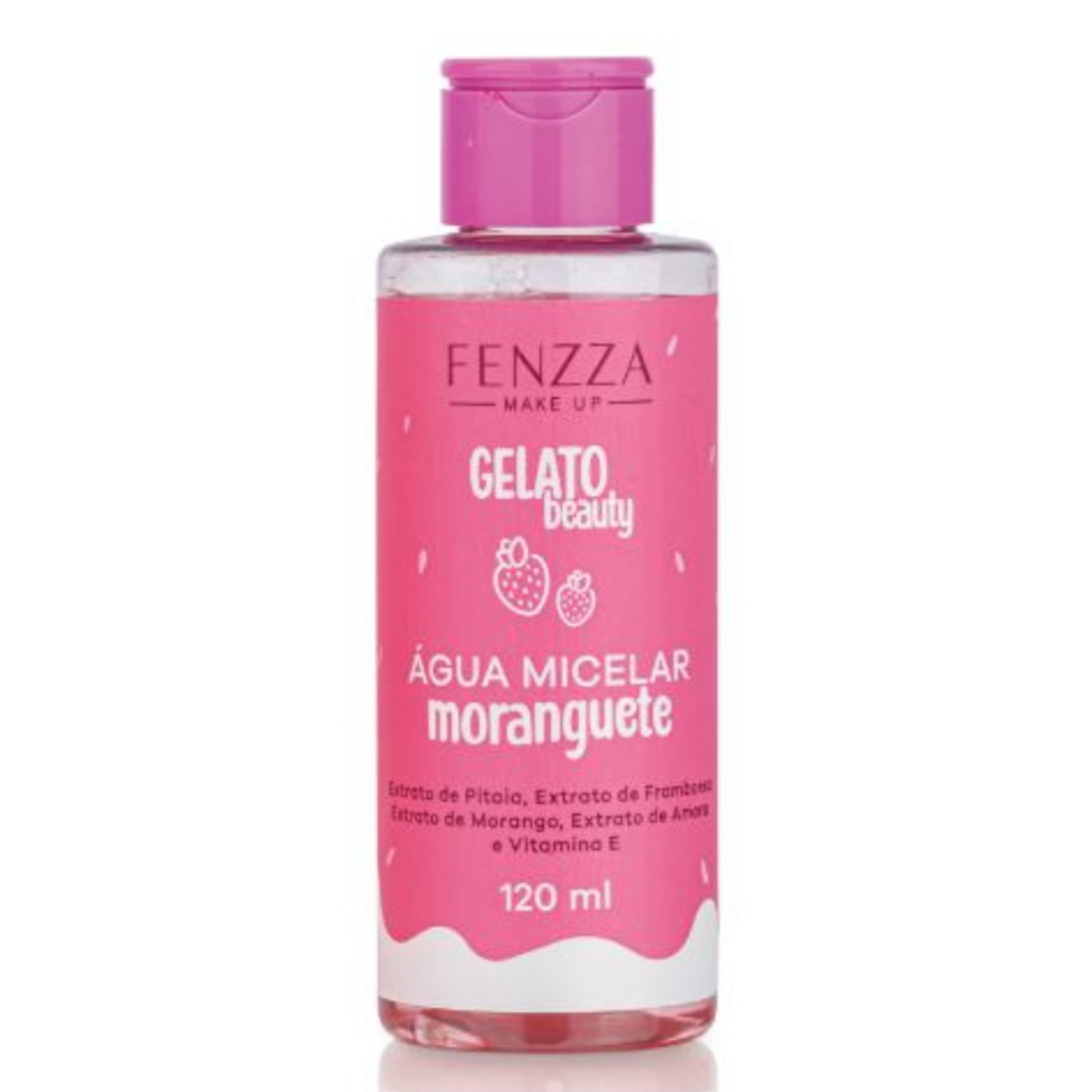 AGUA MICELAR MORANGUETE GELATO BEAUTY 120ML FENZZA