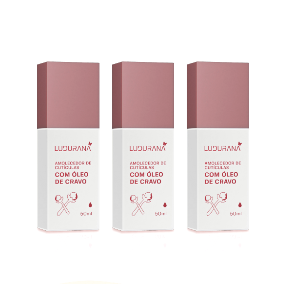 AMOLECEDOR DE CUTICULAS COM OLEO DE CRAVO 50ML - LUDURANA - miniatura 2