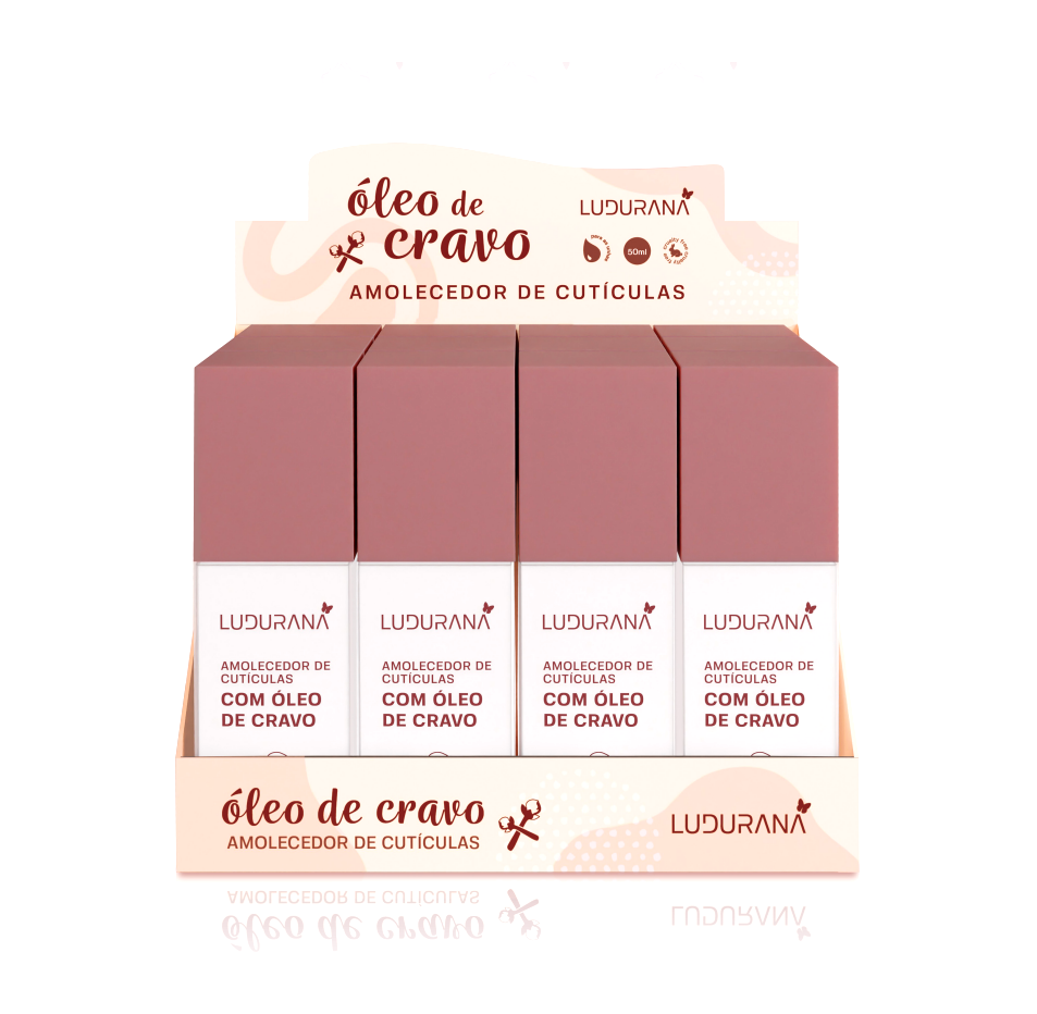 AMOLECEDOR DE CUTICULAS COM OLEO DE CRAVO 50ML - LUDURANA - miniatura 3