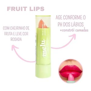 BALM LABIAL MAGICO (2 SABORES) - MELU SABOR:FRUIT LIPS - miniatura 2