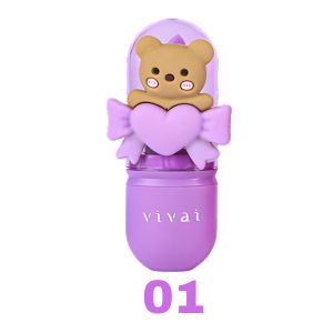 BALM TEDDY LABIAL ( 6 CORES ) - VIVAI COR:COR-1 - imagem 1