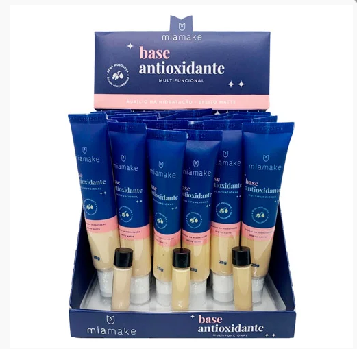 BASE LIQUIDA ANTIOXIDANTE CORES MEDIAS (3 CORES) - MIAMAKE COR:MCOR5 - miniatura 2