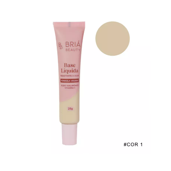 BASE LIQUIDA BRIA BEAUTY A  25G ( 3 CORES ) - BRIA COR:01